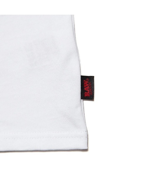 HAIGHT（ヘイト）の「ヘイト [HAIGHT]  - ロゴTシャツ [HTRW-251001 RAW X Interbreed X HAIGHT CLASSIC LOGO TEE]（Tシャツ/カットソー・メンズ・ブラック/サンドベージュ/ホワイト・MEDIUM/XX-LARGE）」の13枚目の写真