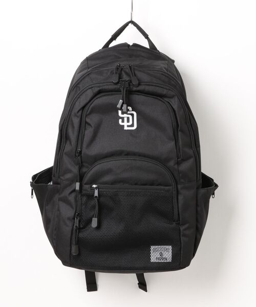 MLB（メジャーリーグベースボール）の「MLB 600Dデイパック2【パドレス】（バックパック/リュック・レディース・ブラック・FREE）」の8枚目の写真
