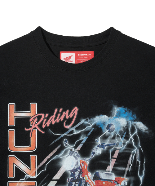 PHYPS MOTORCYCLE（フィップスモーターサイクル）の「Lighting Hunter Cub Short Sleeve Black（Tシャツ/カットソー・レディース・その他・SMALL/MEDIUM/LARGE/X-LARGE）」の10枚目の写真