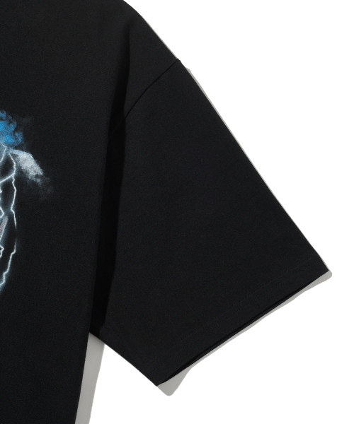 PHYPS MOTORCYCLE（フィップスモーターサイクル）の「Lighting Hunter Cub Short Sleeve Black（Tシャツ/カットソー・レディース・その他・SMALL/MEDIUM/LARGE/X-LARGE）」の3枚目の写真