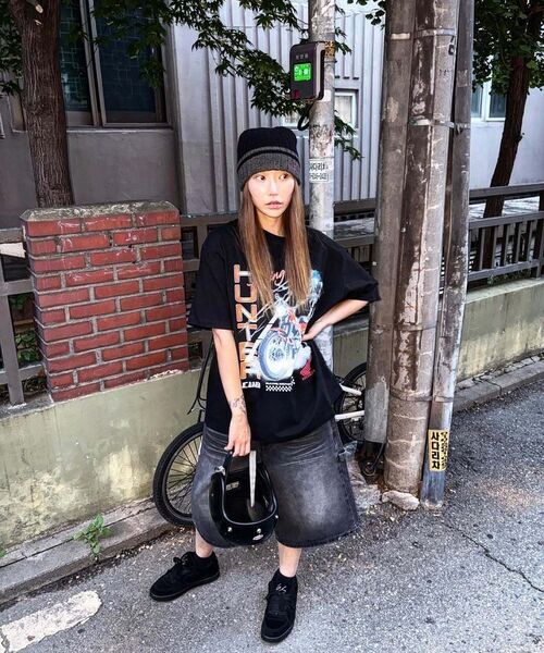 PHYPS MOTORCYCLE（フィップスモーターサイクル）の「Lighting Hunter Cub Short Sleeve Black（Tシャツ/カットソー・レディース・その他・SMALL/MEDIUM/LARGE/X-LARGE）」の6枚目の写真