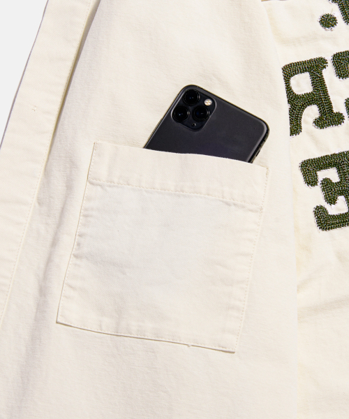 ESPIONAGE（エスピオナジ）の「Grocery Store Staff Uniform Light Beige（デニムジャケット・レディース・その他・MEDIUM/LARGE/X-LARGE）」の12枚目の写真
