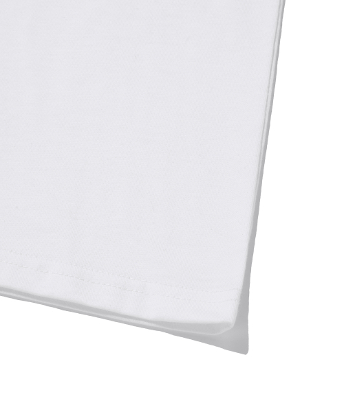 suade（スエード）の「MIXED LOGO TEE [WHITE]（Tシャツ/カットソー・レディース・その他・MEDIUM/LARGE/X-LARGE）」の6枚目の写真