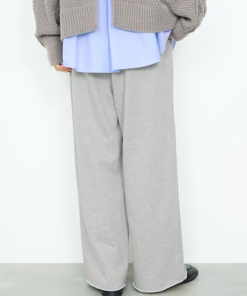 Mac-House(マックハウス)の「スウェットイージーパンツ(スウェットパンツ・レディース・ダークグレー/グレー・M/L)」の14枚目の写真