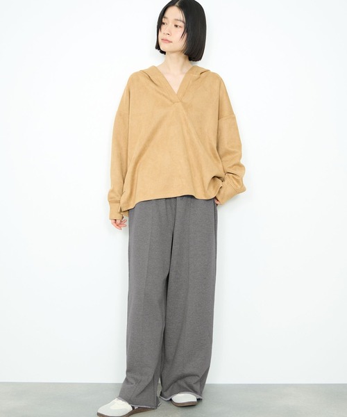 Mac-House(マックハウス)の「スウェットイージーパンツ(スウェットパンツ・レディース・ダークグレー/グレー・M/L)」の11枚目の写真