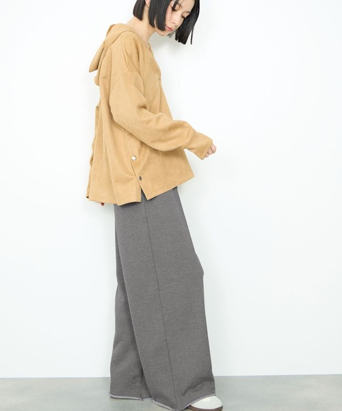 Mac-House(マックハウス)の「スウェットイージーパンツ(スウェットパンツ・レディース・ダークグレー/グレー・M/L)」の12枚目の写真