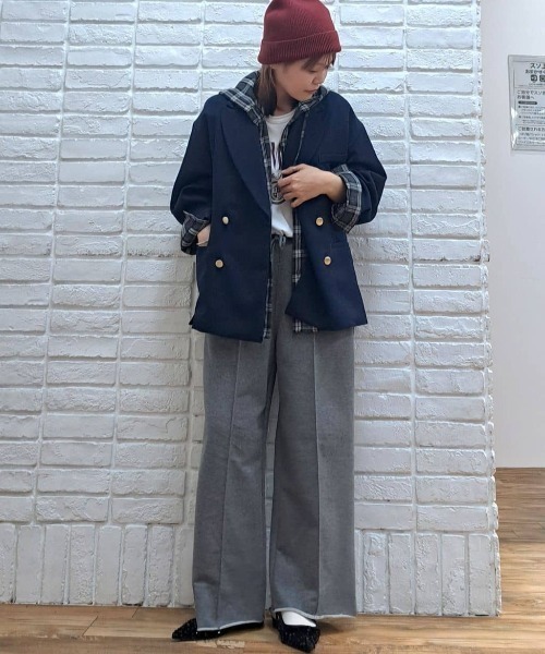 Mac-House(マックハウス)の「スウェットイージーパンツ(スウェットパンツ・レディース・ダークグレー/グレー・M/L)」の18枚目の写真