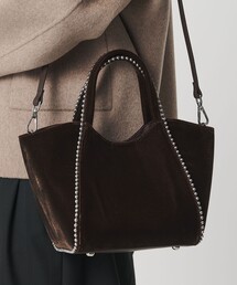 BEAUTY&YOUTH UNITED ARROWS | ベルベット ボールチェーン 2WAY ミニトートバッグ(トートバッグ)