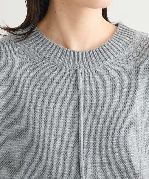 Green　Parks（グリーンパークス）の「こなれ主役ニットプルオーバー（ニット/セーター・レディース・ベージュ/レッド/ピンク/ブラック/グレー/その他7・FREE）」の10枚目の写真