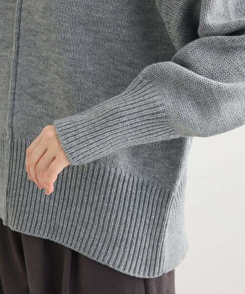 Green　Parks（グリーンパークス）の「こなれ主役ニットプルオーバー（ニット/セーター・レディース・ベージュ/レッド/ピンク/ブラック/グレー/その他7・FREE）」の9枚目の写真