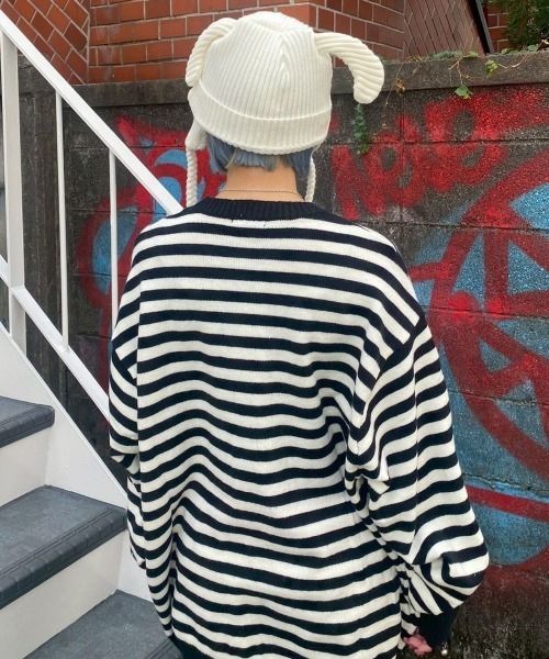 Candy Stripper(キャンディストリッパー)の「【クレヨンしんちゃん】シロ ビーニー(ニットキャップ/ビーニー・レディース・オフホワイト・FREE)」の16枚目の写真