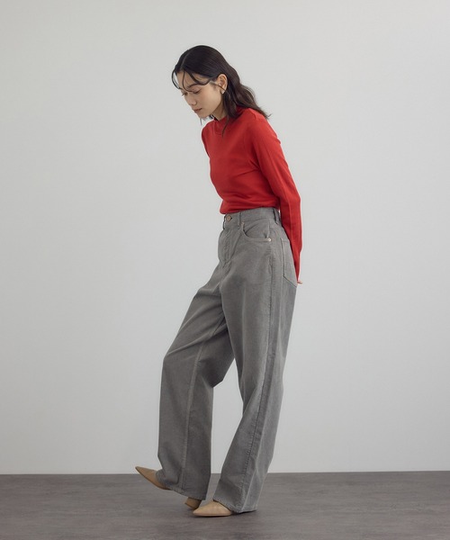 SALON adam et rope'（サロン アダム エ ロペ）の「【W S（ドゥーブル）】ソフトレザーヒールパンプス（パンプス・レディース・ブラック/ベージュ・37/36.5/36/37.5）」の11枚目の写真