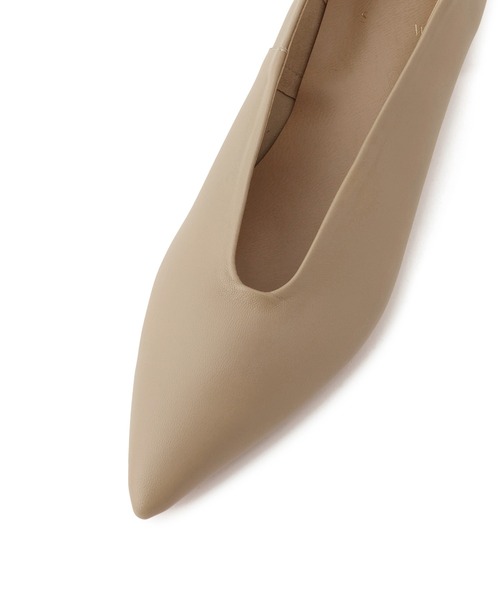 SALON adam et rope'（サロン アダム エ ロペ）の「【W S（ドゥーブル）】ソフトレザーヒールパンプス（パンプス・レディース・ブラック/ベージュ・37/36.5/36/37.5）」の15枚目の写真