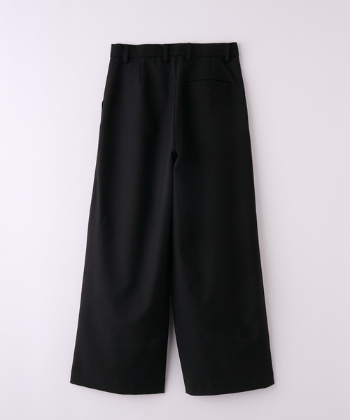 GRANCY】Pierced Tuck Slacks / ピアスデザインタックスラックス