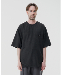 WHYSOCEREALZ（ワイソー シリアルズ）の「Sweat-T-shirt - ash black（Tシャツ/カットソー）」