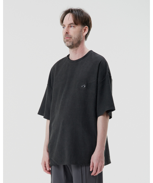 WHYSOCEREALZ(ワイソー シリアルズ)の「Sweat-T-shirt - ash black(Tシャツ/カットソー・メンズ・その他・MEDIUM/LARGE/X-LARGE)」の2枚目の写真