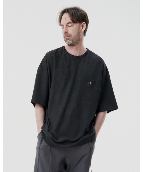 WHYSOCEREALZ(ワイソー シリアルズ)の「Sweat-T-shirt - ash black(Tシャツ/カットソー・メンズ・その他・MEDIUM/LARGE/X-LARGE)」の4枚目の写真