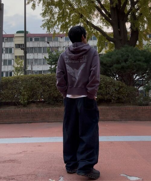 MEA（メア）の「VINTAGE ANIMAL HOODIE [PURPLE]（パーカー・レディース・その他・2/3）」の5枚目の写真
