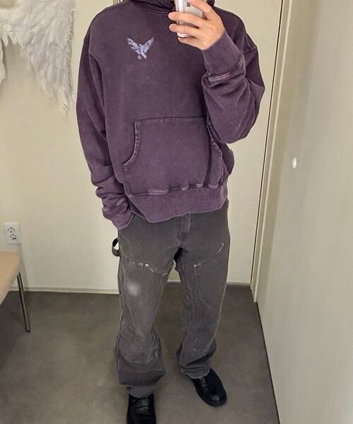 MEA（メア）の「VINTAGE ANIMAL HOODIE [PURPLE]（パーカー・レディース・その他・2/3）」の2枚目の写真