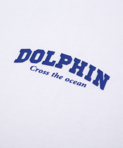DOLPHIN WAVE APPAREL（ドルフィンウェーブアパレル）の「[2PACK]ドルフィンアーチロゴロングスリーブTシャツホワイト2パック（Tシャツ/カットソー・メンズ・その他・LARGE/MEDIUM/X-LARGE）」の5枚目の写真