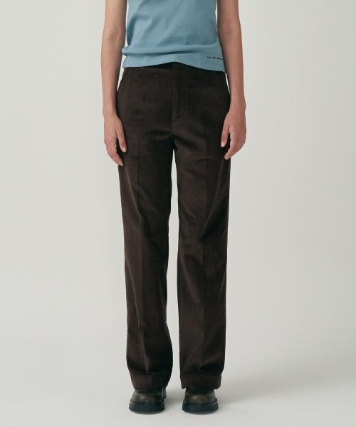 MOTT(モット)の「コーデュロイクラシックブーツカット - ブラウン(スラックス・レディース・その他・SMALL/MEDIUM)」の2枚目の写真