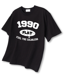 1990プレイ オーバーサイズ 半袖Tシャツ ブラック