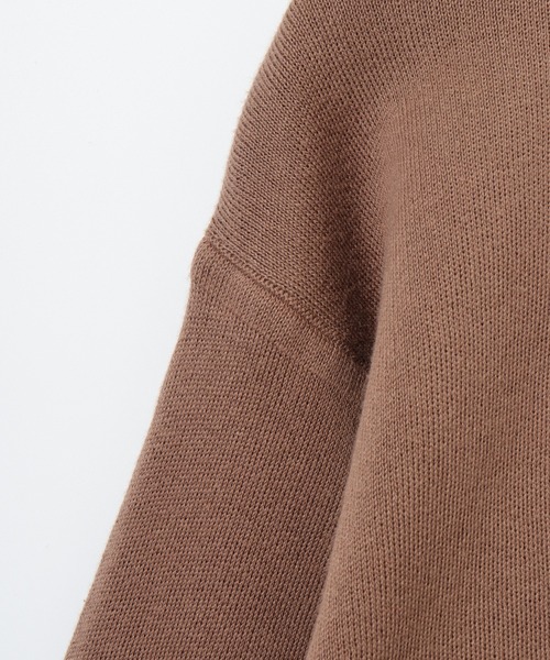 OMNES（オムネス）の「スウェットライクニットプルオーバー（スウェット・キッズ・モカ/オレンジ・120cm/130cm/140cm/110cm）」の14枚目の写真