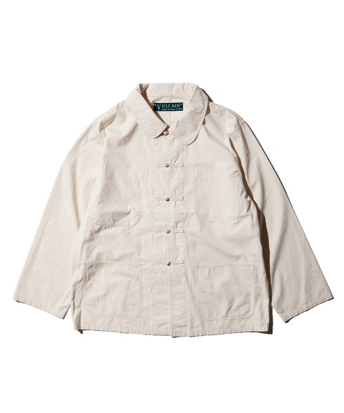 THRIFTY LOOK（スリフティールック）の「VULCAIN / ヴァルカン / CHINA WORK JACKET（その他アウター・メンズ・ナチュラル/ブルー/ブラック・LARGE/MEDIUM/SMALL）」の3枚目の写真