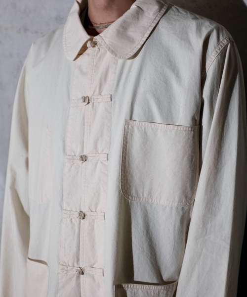 THRIFTY LOOK（スリフティールック）の「VULCAIN / ヴァルカン / CHINA WORK JACKET（その他アウター・メンズ・ナチュラル/ブルー/ブラック・LARGE/MEDIUM/SMALL）」の13枚目の写真