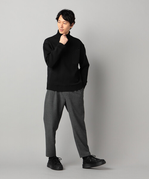 β MEN(ベータメン)の「サキソニー調 ツータックパンツ(スラックス・メンズ・グレー/チャコールグレー・M/L)」の3枚目の写真