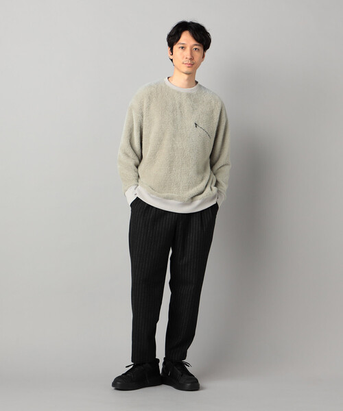 β MEN(ベータメン)の「サキソニー調 ツータックパンツ(スラックス・メンズ・グレー/チャコールグレー・M/L)」の8枚目の写真