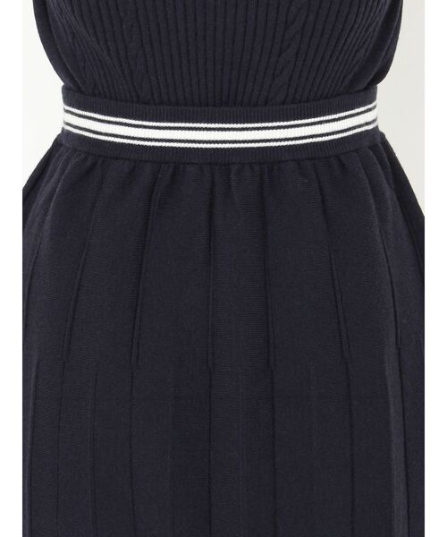 CALNAMUR(カルナムール)の「ニットプリーツミニスカート(スカート・レディース・グレー/ブルー/ネイビー・FREE)」の10枚目の写真