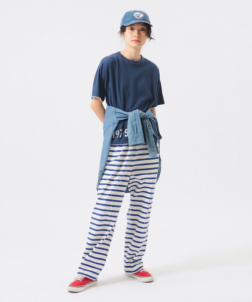 BEAMS BOY(ビームスボーイ)の「【7/24再値下げ】リバーシブルプリントショートスリーブ(Tシャツ/カットソー・レディース・イエロー/ネイビー・ONE SIZE)」の8枚目の写真