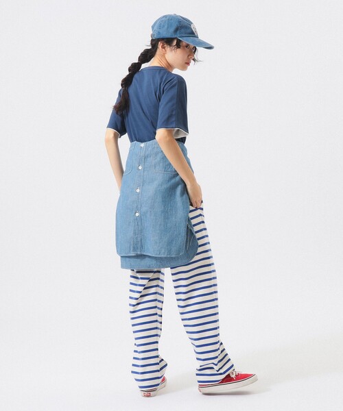 BEAMS BOY(ビームスボーイ)の「【7/24再値下げ】リバーシブルプリントショートスリーブ(Tシャツ/カットソー・レディース・イエロー/ネイビー・ONE SIZE)」の10枚目の写真