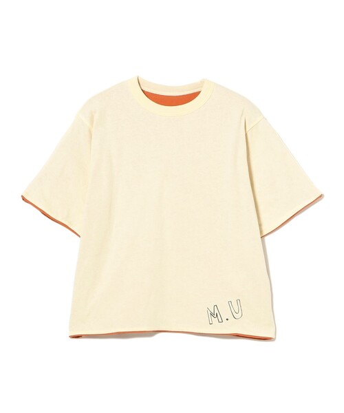 BEAMS BOY(ビームスボーイ)の「【7/24再値下げ】リバーシブルプリントショートスリーブ(Tシャツ/カットソー・レディース・イエロー/ネイビー・ONE SIZE)」の15枚目の写真