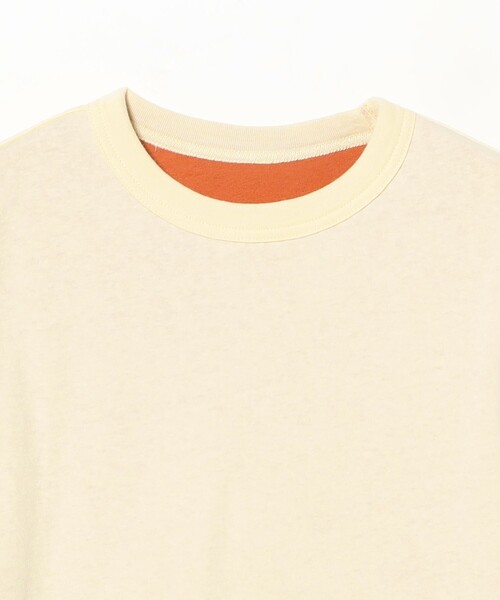 BEAMS BOY(ビームスボーイ)の「【7/24再値下げ】リバーシブルプリントショートスリーブ(Tシャツ/カットソー・レディース・イエロー/ネイビー・ONE SIZE)」の16枚目の写真