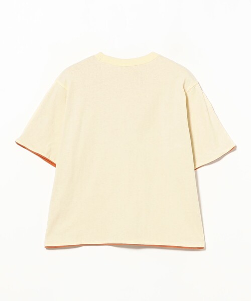 BEAMS BOY(ビームスボーイ)の「【7/24再値下げ】リバーシブルプリントショートスリーブ(Tシャツ/カットソー・レディース・イエロー/ネイビー・ONE SIZE)」の18枚目の写真