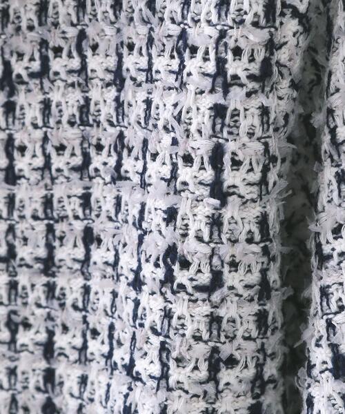 OPAQUE.CLIP(オペークドットクリップ)の「ツイードライクZIPニットカーディガン(カーディガン/ボレロ・レディース・ネイビー系3/イエロー系その他5・40/38/42)」の19枚目の写真