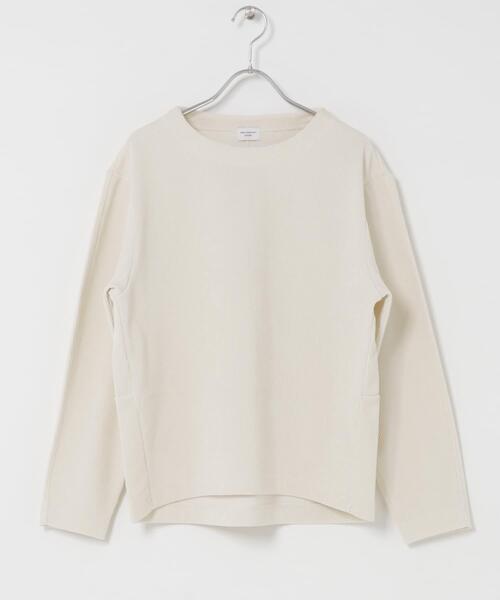 URBAN RESEARCH DOORS（アーバンリサーチドアーズ）の「Wフェイスモールコクーンプルオーバー（Tシャツ/カットソー・レディース・ベージュ系その他/ブラック/ナチュラル・FREE）」の11枚目の写真