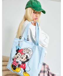 B.I.D.（ビーアイディー）の「《little sunny bite Disney collection》micky & minnie selfie tote bag（トートバッグ）」