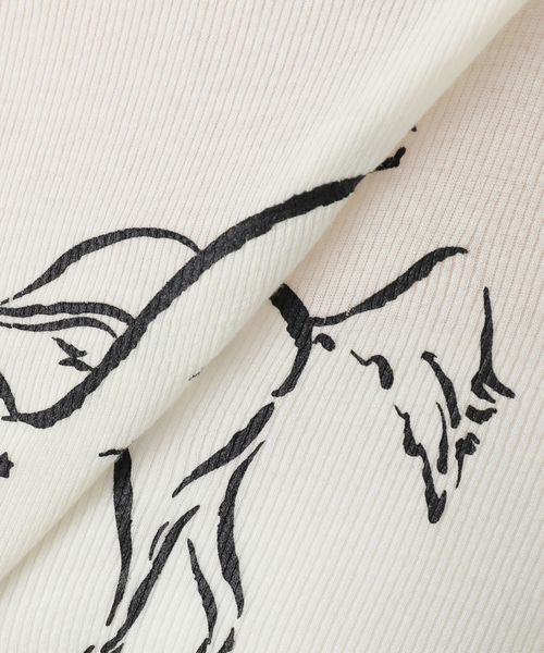 EDIT. FOR LULU（エディットフォールル）の「【SKIN for LULU】warm long rib tee（Tシャツ/カットソー・レディース・ブラウン・FREE）」の15枚目の写真