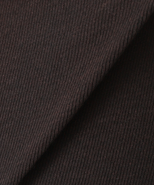 EDIT. FOR LULU（エディットフォールル）の「【SKIN for LULU】warm long rib tee（Tシャツ/カットソー・レディース・ブラウン・FREE）」の17枚目の写真