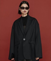 UN3D.｜アンスリードのテーラードジャケット（ブラック/黒色系）通販