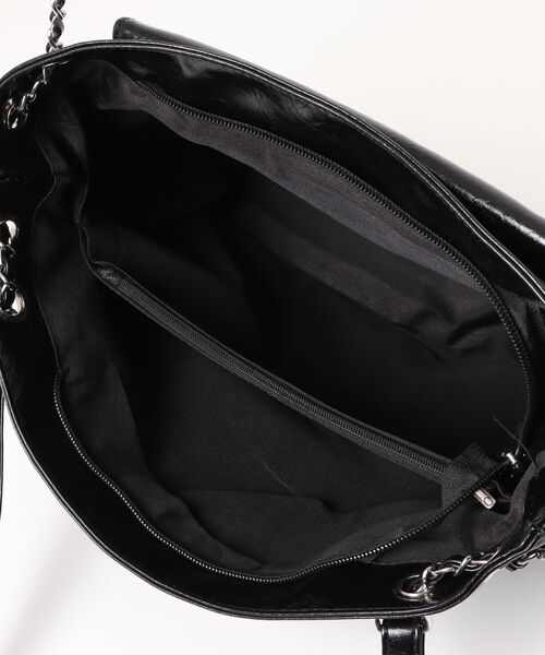MASHIRO(マシロ)の「チェーンミックスショルダーバッグ(MA/EK485)(ショルダーバッグ・レディース・ブラック/レッド/オフホワイト・FREE)」の19枚目の写真