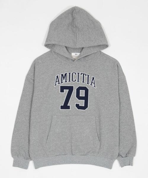 WEGO(ウィゴー)の「WEGO/【26年春新作】グラフィックビッグプルパーカー(パーカー・レディース・レッド/ネイビー/杢グレー・FREE)」の13枚目の写真