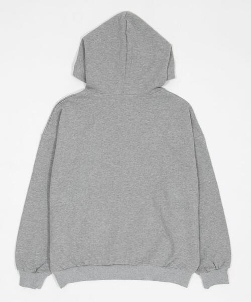 WEGO(ウィゴー)の「WEGO/【26年春新作】グラフィックビッグプルパーカー(パーカー・レディース・レッド/ネイビー/杢グレー・FREE)」の14枚目の写真