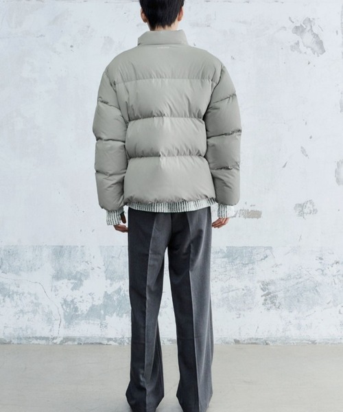 ALAND（エーランド）の「MAISON MINED／ベーシックダウンジャケット（ダウンジャケット/コート・メンズ・ブラック/ライトグレー・MEDIUM/SMALL）」の9枚目の写真