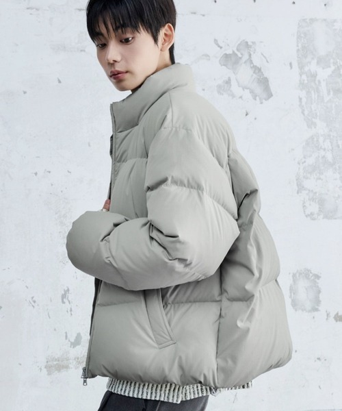 ALAND（エーランド）の「MAISON MINED／ベーシックダウンジャケット（ダウンジャケット/コート・メンズ・ブラック/ライトグレー・MEDIUM/SMALL）」の11枚目の写真