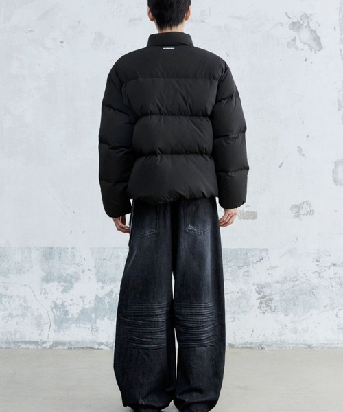 ALAND（エーランド）の「MAISON MINED／ベーシックダウンジャケット（ダウンジャケット/コート・メンズ・ブラック/ライトグレー・MEDIUM/SMALL）」の14枚目の写真