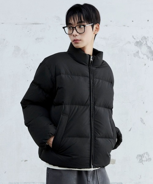 ALAND（エーランド）の「MAISON MINED／ベーシックダウンジャケット（ダウンジャケット/コート・メンズ・ブラック/ライトグレー・MEDIUM/SMALL）」の16枚目の写真